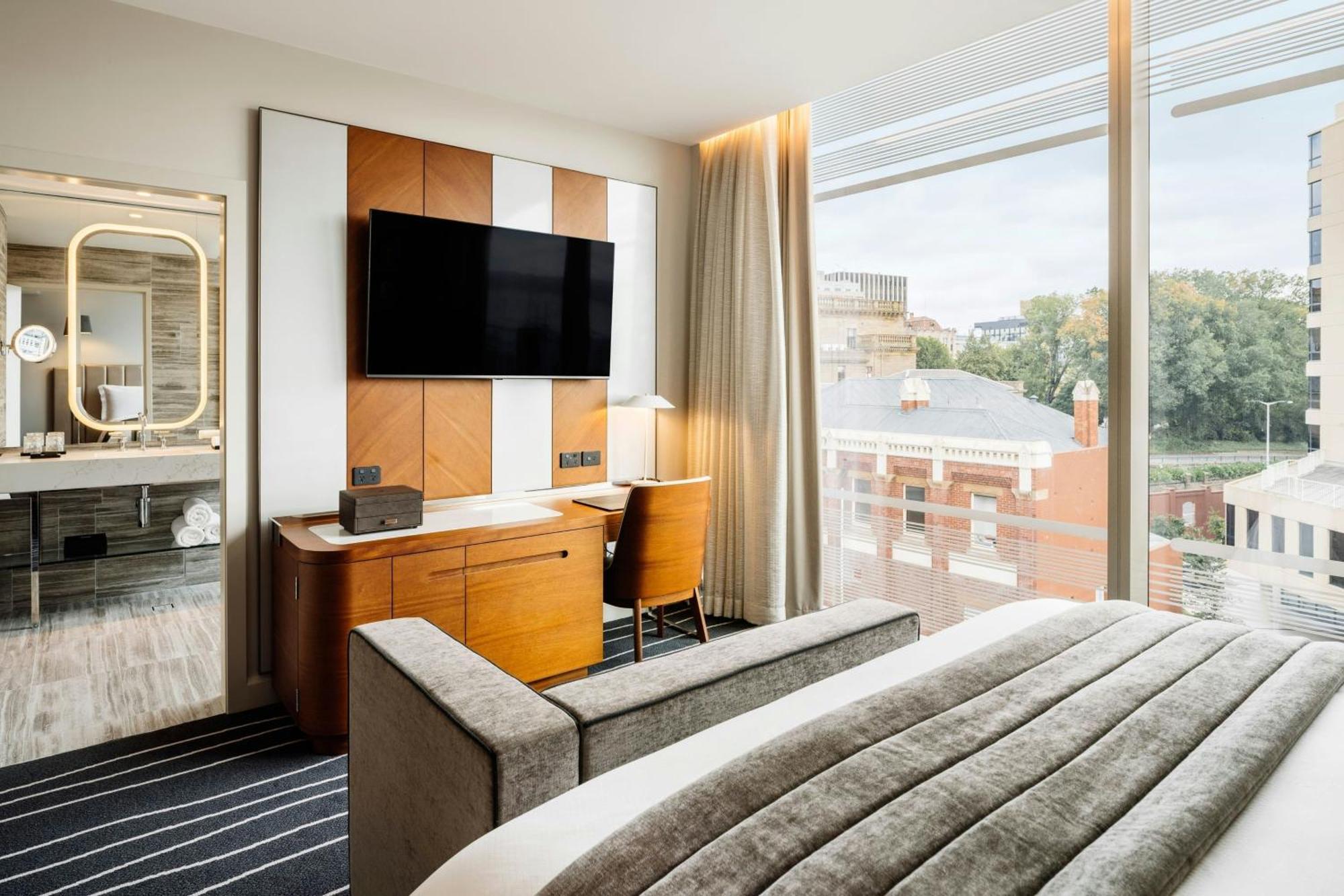 The Tasman, A Luxury Collection Hotel, 霍巴特 外观 照片 A bedroom at the hotel